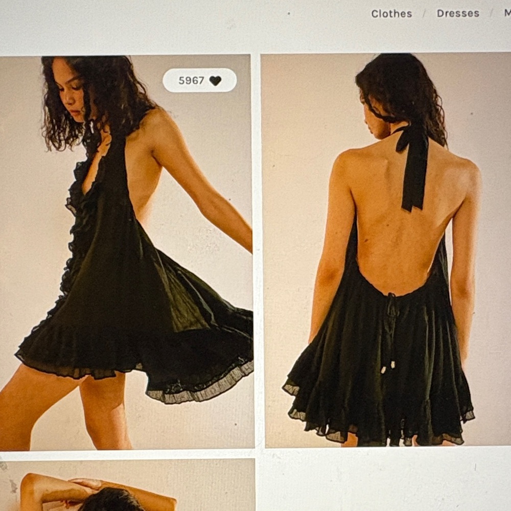 Free People Black Misa Tunic